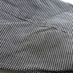 バーバリーブラックレーベル Burberry Black Label ブルゾン サイズM - 白×黒 レディース 千鳥格子/長袖/ジップアップ/春/秋 ジャケットの画像6