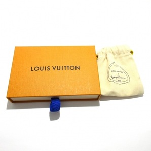 ルイヴィトン LOUIS VUITTON ネックレス M01081 コリエ・LVアイコニック 金属素材×プラスチック ゴールド×レッド×白 ドット柄/草間彌生の画像7