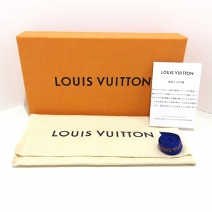 ルイヴィトン LOUIS VUITTON 長財布 M81367 LVヴェルティカルウォレット トリヨンレザー（皮革の種類：牛革） ガレ イニシャル刻印 美品の画像9