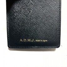 アクセソワ・ドゥ・マドモワゼル AccessoiresDeMademoiselle(ADMJ) パスケース - レザー×スワロフスキークリスタル ビジュー 美品 財布_画像4