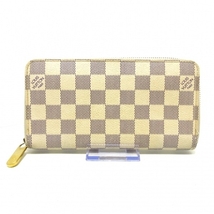 ルイヴィトン LOUIS VUITTON 長財布 N60019 ジッピーウォレット ダミエ・キャンバス アズール CA1038 財布 ダミエ_画像1