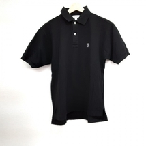 イヴサンローラン YvesSaintLaurent 半袖ポロシャツ サイズM - 黒 メンズ トップス_画像1