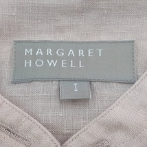 マーガレットハウエル MargaretHowell 半袖シャツブラウス サイズ1 S - ピンクベージュ レディース プルオーバー 美品 トップス_画像3