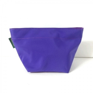  Herve Chapelier Herve Chapelier nylon boat type pouch M nylon purple N line / tag attaching as good as new pouch 