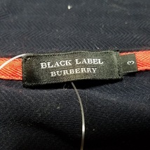 バーバリーブラックレーベル Burberry Black Label 半袖Tシャツ サイズ3 L - ダークネイビー×ピンク メンズ Vネック トップス_画像3