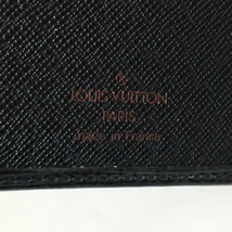 ルイヴィトン LOUIS VUITTON 2つ折り財布 M63542 ポルトビエカルトクレディモネ エピ・レザー（LVロゴの刻印入り） ノワール VI0021 財布_画像5