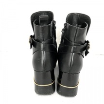 トリーバーチ TORY BURCH ショートブーツ 8 1/2 M - レザー 黒 レディース 靴_画像3