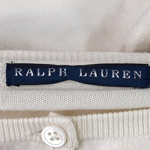 ラルフローレン RalphLauren カーディガン サイズM - アイボリー レディース トップスの画像3