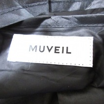 ミュベール MUVEIL トートバッグ - ナイロン 黒 折りたたみエコバッグ/収納チャーム付き 新品同様 バッグ_画像8