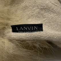 ランバンコレクション LANVIN COLLECTION - ウール×ナイロン×カシミヤ ベージュ レディース 美品 手袋_画像4