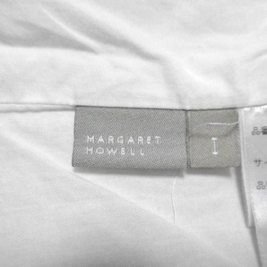 マーガレットハウエル MargaretHowell 半袖カットソー サイズ1 S - 白 レディース クルーネック/麻 トップスの画像3