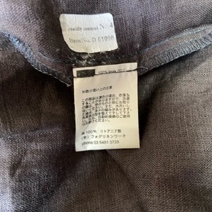 フォグリネンワーク fog linen work/FLW - グレー レディース 七分袖/ロング ワンピースの画像4