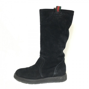 Gucci Gucci Boots -mouton Black Ladies Sherry (Web) обувь