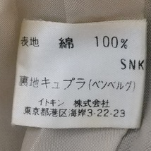 フランコフェラーロ FRANCO FERRARO サイズ2 M - 黒×アイボリー レディース レギュラーカラー/半袖/ひざ丈/シースルー/ドット柄/花柄_画像4