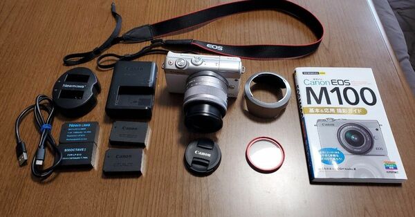 値下げしました。ミラーレス　Canon EOS M100　レンズセット