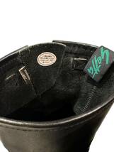 美品 Getta Grip ゲッタグリップ エンジニアブーツ スチールトゥ ブラック メンズ 本革 レザー 革靴 ブーツ UK7 26.0cm バイク ライダー _画像5