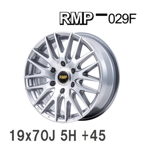 【MID/マルカサービス】 RMP 029F 19x70J +45 114 5H ハイパーメタルコートミラーカット アルミホイール 4本セット