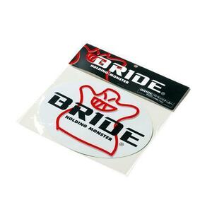 【BRIDE/ブリッド】 BRIDE楕円ステッカー [HS0003]