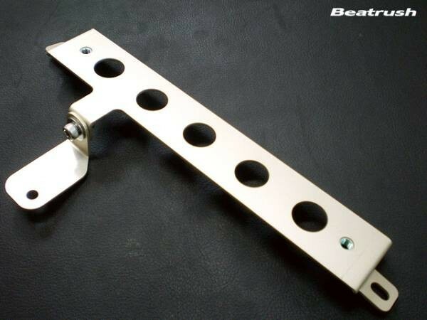 【LAILE/レイル】 Beatrush ナンバープレートブラケット ミツビシ ランサー Evolution 9 CT9A ワゴン CT9W [S103057NS]