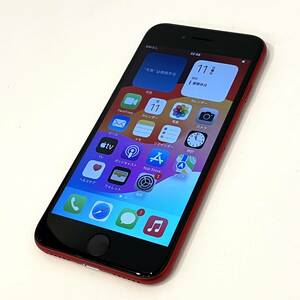 【中古 美品】SIMフリー 第2世代 iPhone SE 2 64GB レッド 利用制限〇 MX9U2J/A Softbank版