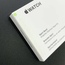 【新品未開封】Apple Watch Series7 41mm Cellular グラファイトステンレススチールケース/ミッドナイトスポーツバンド MNC23J/A_画像5