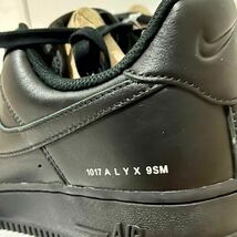 【新品26cm】1017 ALYX 9SM × Nike Air Force 1 Low "Black" 1017 アリクス × ナイキ エアフォース1 ロー "ブラック"_画像3