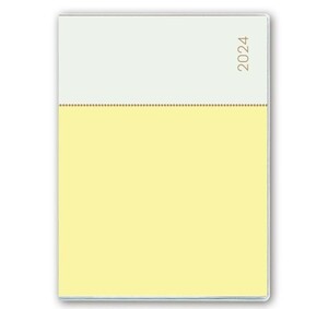 [Решение о приглашении] ★ Дневник эффективности Нолти ★ Notebook/Norti/2024/April 2024/Sunday Begin/Aida Memo/Monthly Type/Yellow/Yellow/9819