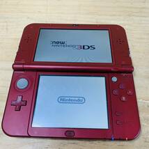 2G36053-100 動作OK 初期化済み Nintendo new 3DS LL ニンテンドー RED-001 _画像1