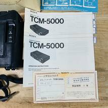 AR36742-150 現状品 SONY ソニー TCM-5000 テープレコーダー_画像6