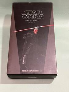 ☆メディコムトイ・RAH・リアルアクションヒーローズ・STAR WARS スターウォーズ DARTH MAUL REISSUE Ver ダースモール リシュー版・開封☆