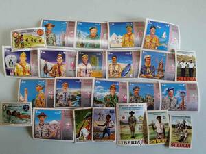 ★ ボーイスカウト 世界 の 切手 約５０枚 スタンプ Boy Scouts アフリカ ★ 格安 珍品 コレクション 再入荷