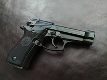 ベレッタM84SF★チータ★ガンブラックver.★beretta★カーボンブラックベビーウエイト★リアル刻印★WesternArms★ウェスタンアームズ★WA_画像3