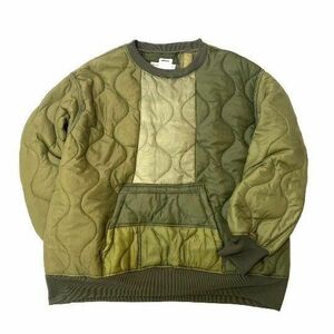 oddment Quilting Crew キルティング プルオーバー