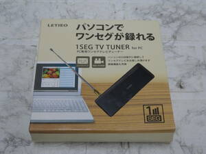 ☆ PC専用ワンセグテレビーチューナー LETIEO LT-DT306BK品 中古品 1円スタート ☆