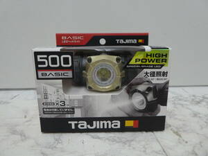 ☆ Tajima タジマ LEDヘッドライト LE-M501D 未使用品 1円スタート ☆