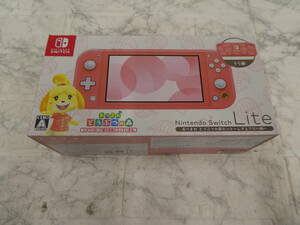 ☆ Nintendo Switch Lite HDH-S-PBZGB ニンテンドー スイッチ ライト どうぶつの森 しずえアロハ柄 新品未使用 1円スタート ☆