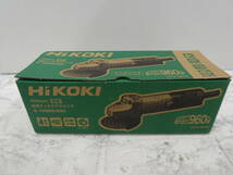 ☆ HiKOKI ハイコーキ 電気ディスクグラインダ G 10SH5 100mm 電動工具 未使用品 1円スタート ☆_画像1