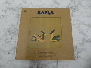 ☆ KAPLA カプラ 積み木 木製 知育玩具 40pcs 未使用 1円スタート ☆