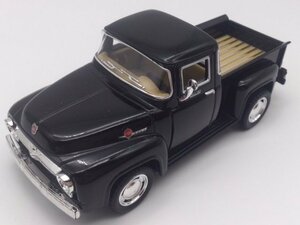 1台売り　黒色 1/38 1956フォード F-100 ピックアップトラック フィフティーズ パンプキントラック アメ車