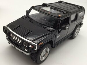 1台売り　黒 1/32 ハマー H2 SUV 2008 Hummer ミニカー