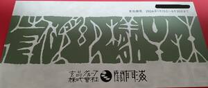 ふぐの玄品グループ　関門海　株主優待券2000円x2枚4000円分