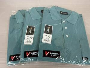 新品 クロダルマ 長袖ポロシャツ 2590 Sサイズ 3枚セット
