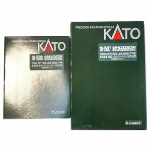 【KATO/カトー】10-1587 東武鉄道 東武スカイツリーライン 50050型 6両基本セット/4両増結セット【鉄道模型 Nゲージ】★43567