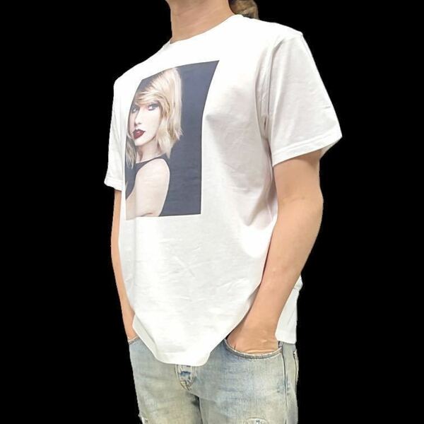 新品 Taylor Swift テイラースウィフト 赤リップ 洋楽カントリーポップ グラミーアーティスト テラスハウス Tシャツ ユニセックス Sサイズ