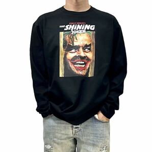 新品 シャイニング ジャック トランス ニコルソン JOKER ジョーカー キューブリック ホラー映画 ロンT 長袖 Tシャツ ユニセックス Mサイズ