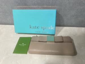 1円～ kate spade ケイトスペード 長財布 ラウンドファスナー ウォレット 小銭入れ 札入れ 