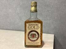 N 1円〜 SUNTORY サントリー GOLD ゴールド / ウイスキー 1級 古酒 / 720ml 42% /保管品 ラベル痛み有_画像1