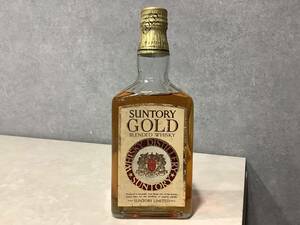 N 1円〜 SUNTORY サントリー GOLD ゴールド / ウイスキー 1級 古酒 / 720ml 42% /保管品 ラベル痛み有