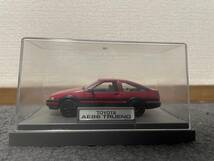 1/43 MTECH TOYOTA SPRINTER TRUENO AE86 エムテック トヨタ トレノ TRD GT-APEX 前期 旧車 ミニカー モデルカー 土屋圭市_画像2