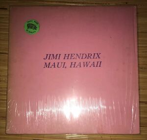 Jimi Hendrix Maui Hawaii mega rare green Translucent vinyl w/insert, catalog in shrink tmoq orig vintage tmq boot ブート Nm/Ex+